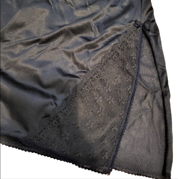 Sears Blue Lace Trim Slip Size Medium - Picture 4 of 9
